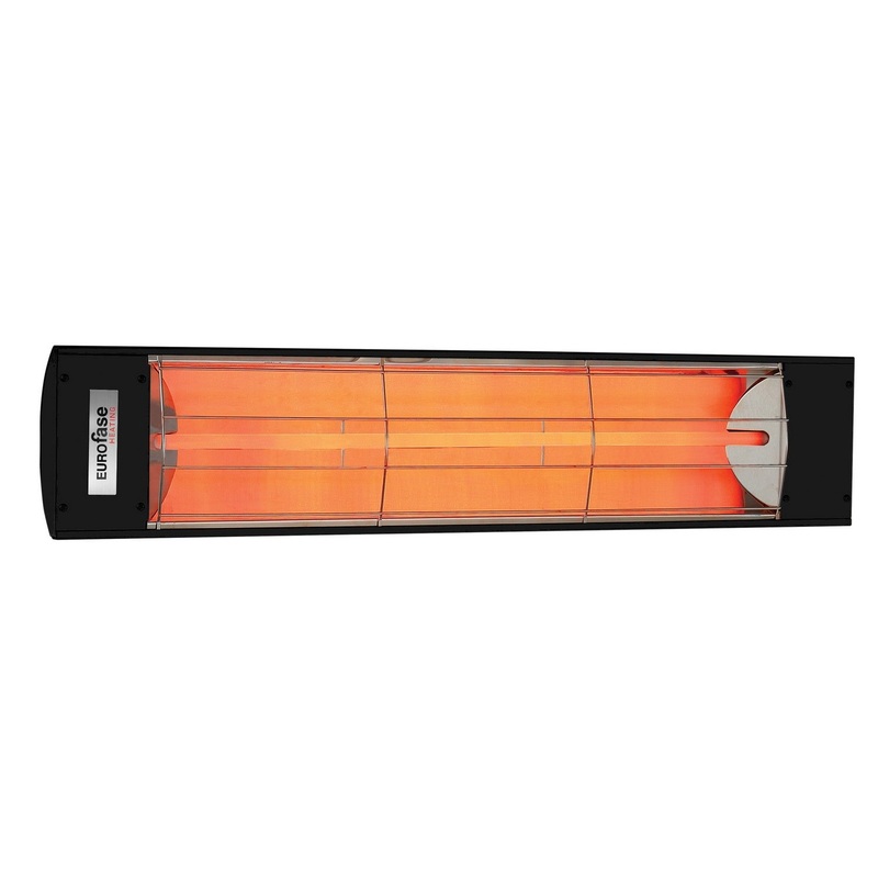 Eurofase EF25277B Single Element Heater Black