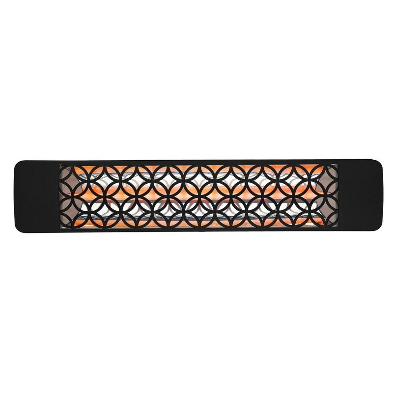 Eurofase EF25277B2 Single Element Heater Black