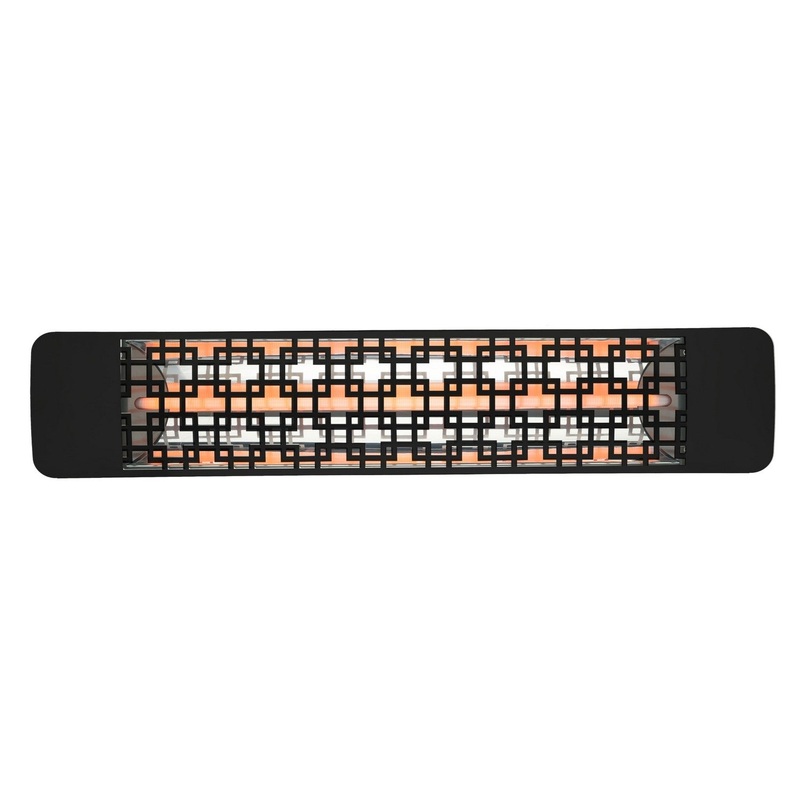 Eurofase EF25277B5 Single Element Heater Black