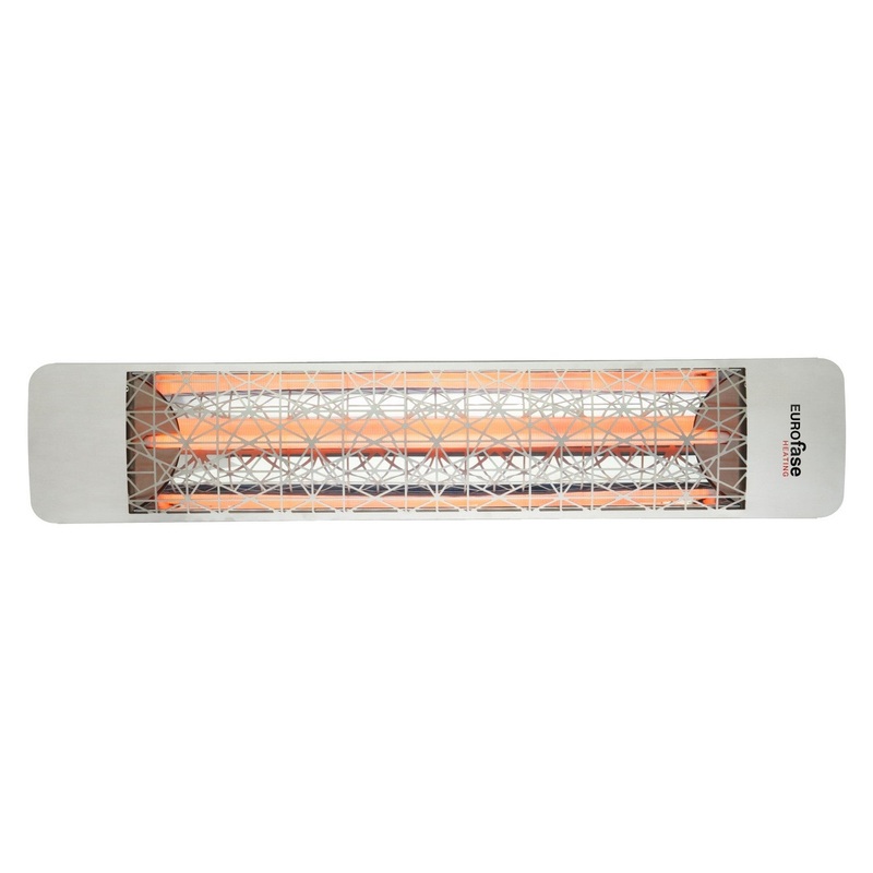 Eurofase EF25277S4 Single Element Heater Stainless Steel