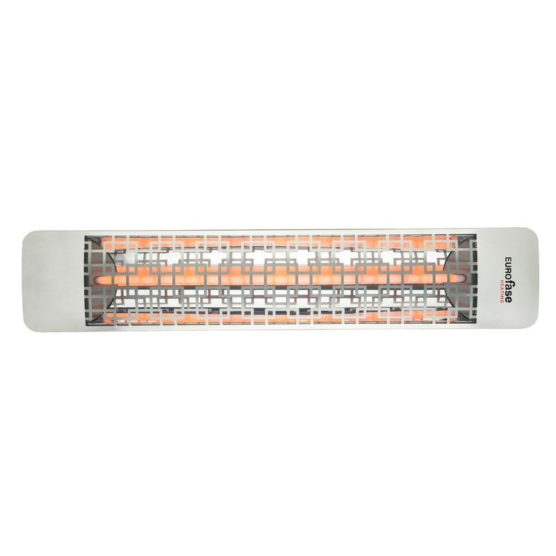 Eurofase EF20480S5 Single Element Heater Stainless Steel