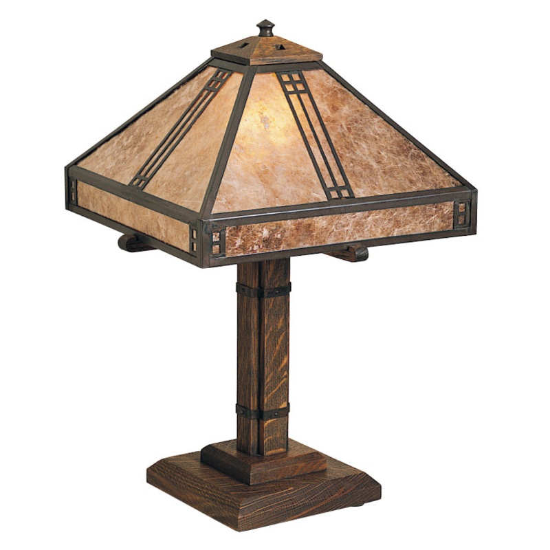 Arroyo PTL-12AM-BZ Prairie One Light Table Lamp Bronze