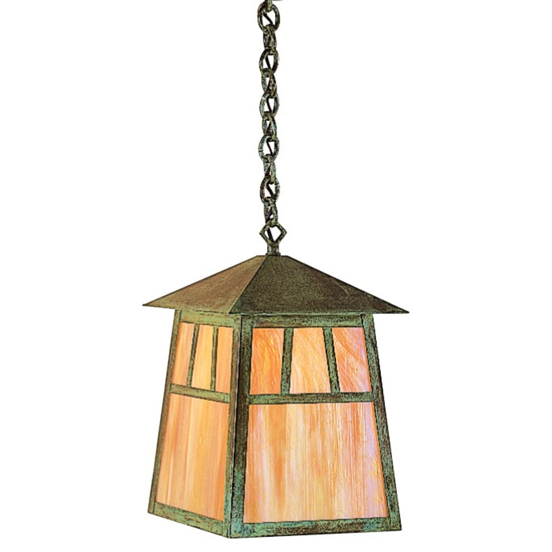 Arroyo RH-10GW-VP Raymond One Light Pendant Verdigris Patina