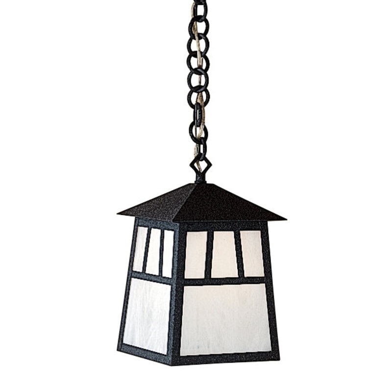 Arroyo RH-8WO-BK Raymond One Light Pendant Satin Black