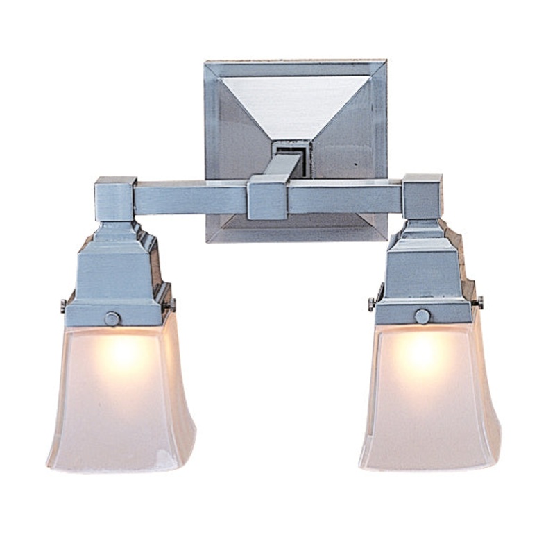 Arroyo RS-2-P Ruskin Two Light Wall Sconce Pewter