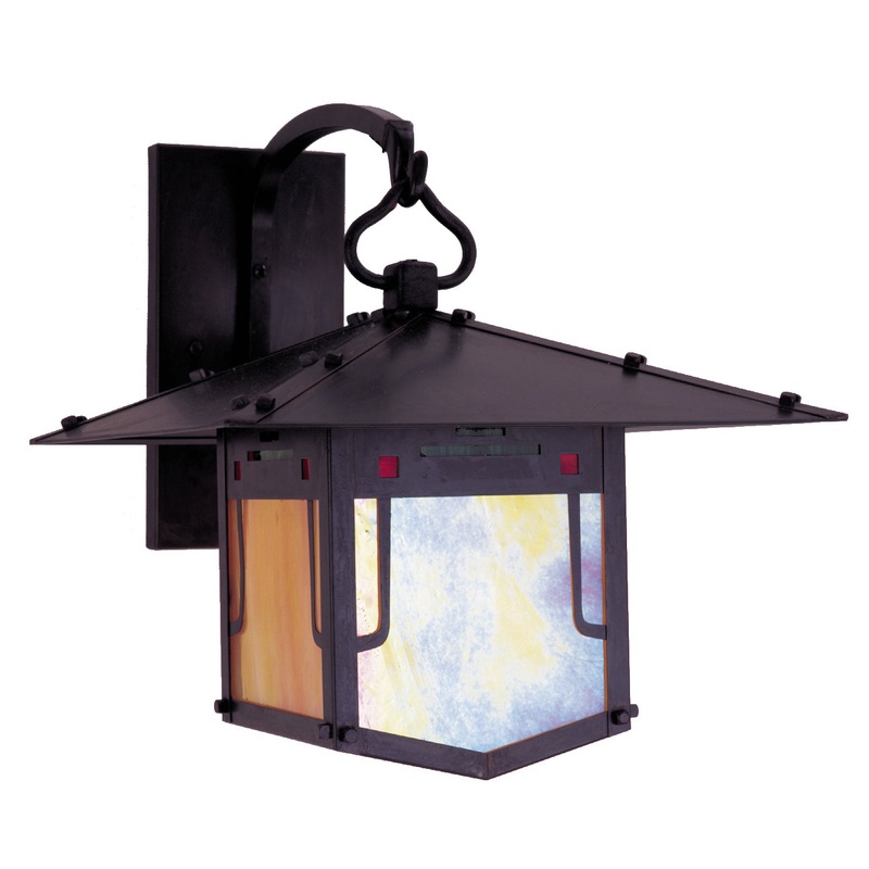 Arroyo PDB-9GRC-BZ Pagoda One Light Wall Mount Bronze