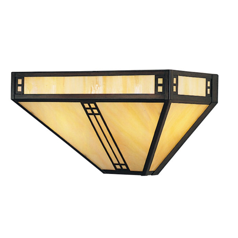 Arroyo PS-12GW-BZ Prairie Two Light Wall Sconce Bronze